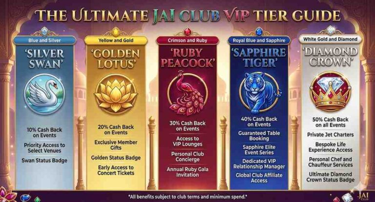 Jai club vip tier guide