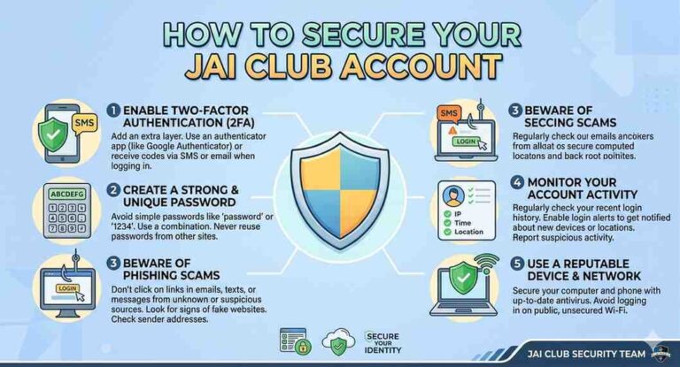 Secure your jai club account