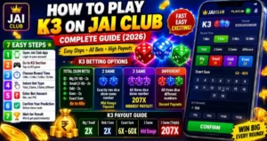 How to Play K3 on Jai Club – Complete Guide, Rules & Payouts
